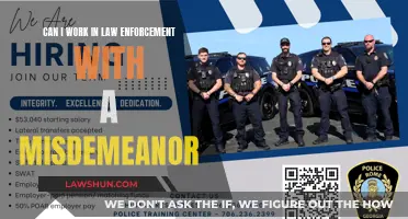 Exploring Law Enforcement Careers with a Misdemeanor