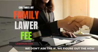 How to Deduct Your Family Lawyer's Fees