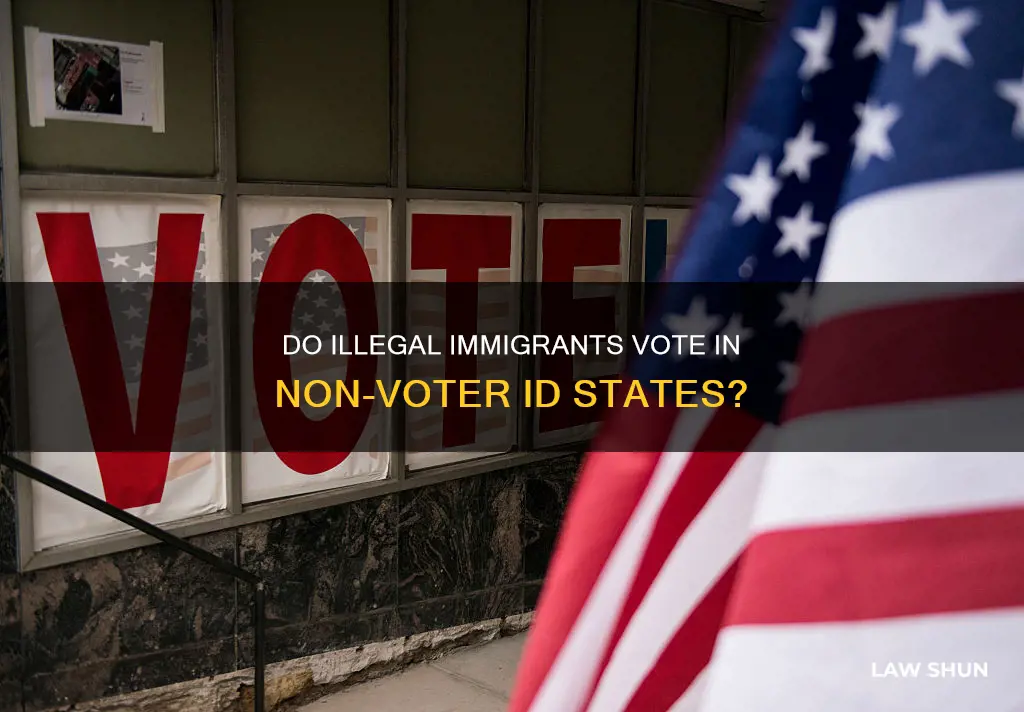 can illegal immigrants vote in places without voter id laws