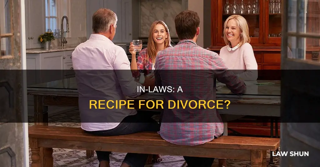 can in laws cause a divorce