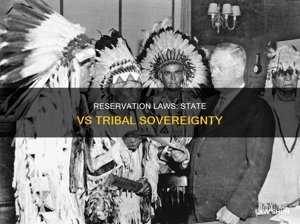 can indian reservation law supersede state law