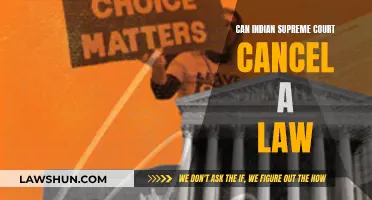 Supreme Court's Power: Can It Cancel a Law?