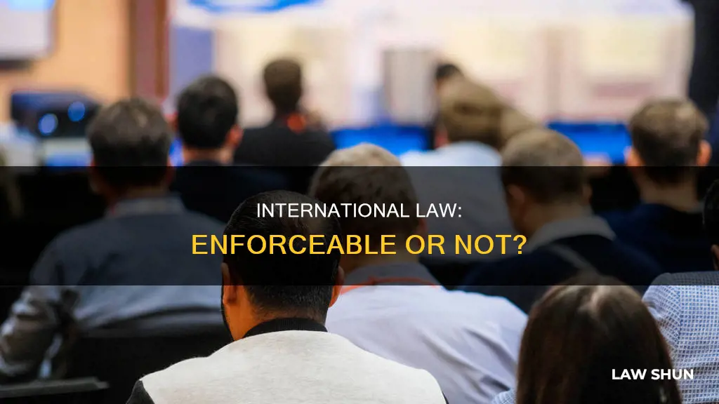 can international law be enforced