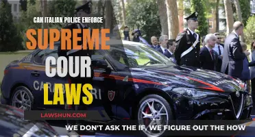 Italian Police: Supreme Court Law Enforcers?