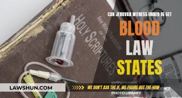Jehovah's Witness Minors: Blood Transfusion Consent Laws
