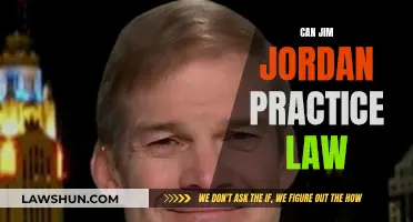 Jim Jordan's Law Career: Can He Practice?