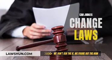 Judicial Power: Can Judges Change Laws?