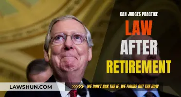 Judges: Practicing Law After Retirement