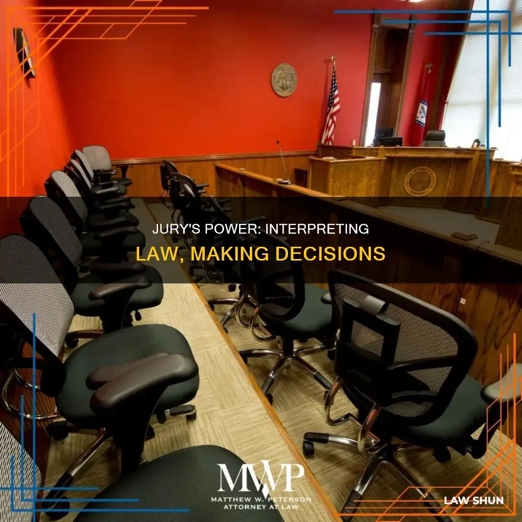 can jury make decision on the law