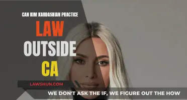 Kim Kardashian's Legal Practice: Beyond California?
