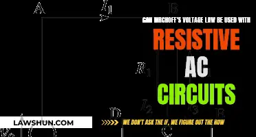Kirchoff's Voltage Law: Understanding AC Circuits with Resistance