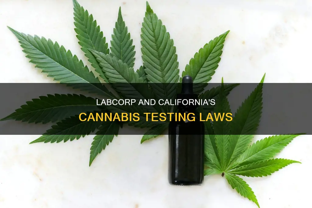 can labcorp still do thc test california law