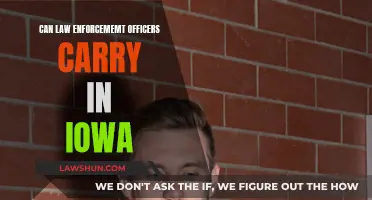 Iowa's Law: Can Police Officers Carry Firearms?