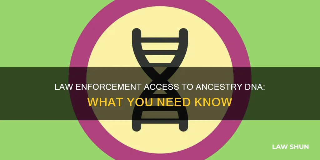 can law enforcement access ancestry dna