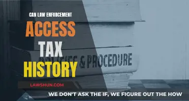 How Tax History Assists Law Enforcement