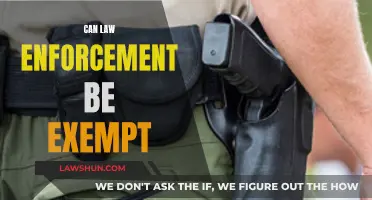 Exemptions for Law Enforcement: Are They Justified?