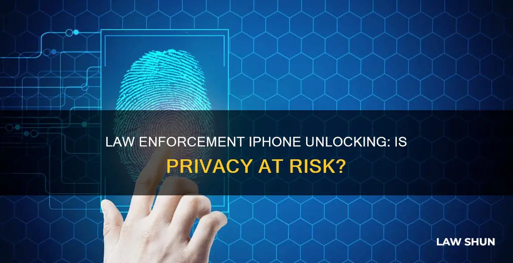can law enforcement break into iphone