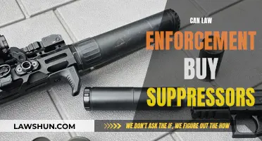 Law Enforcement and Suppressors: What's Allowed?
