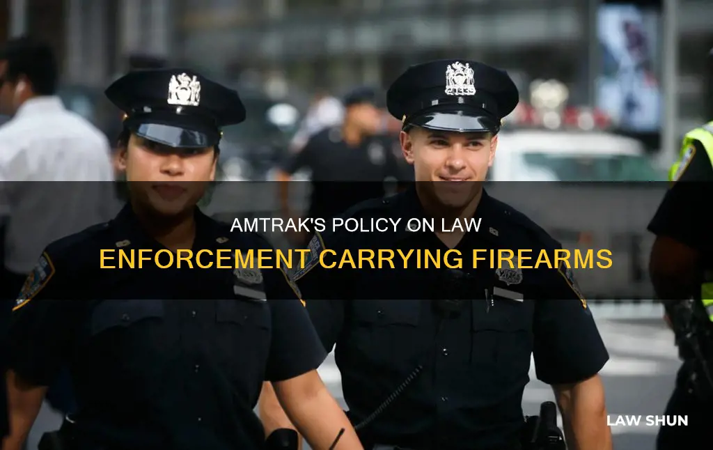 can law enforcement carry on amtrak