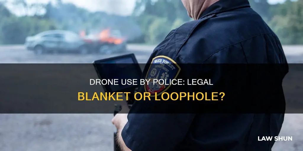 can law enforcement departments get blanket coa