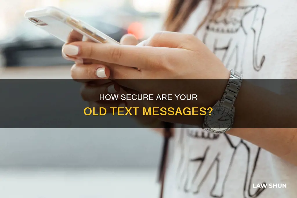 can law enforcement get access to ol text messages