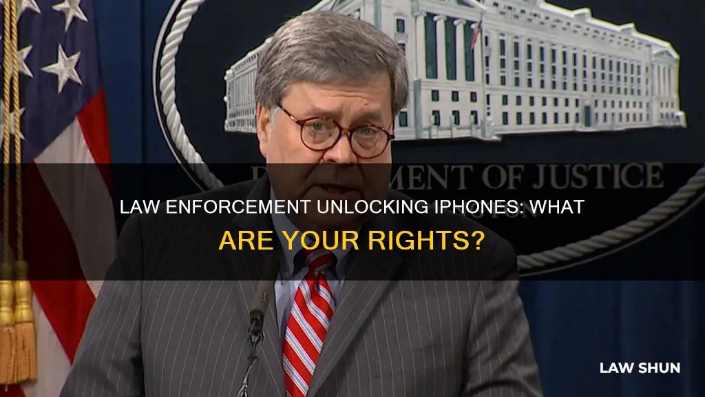can law enforcement get into a locked iphone
