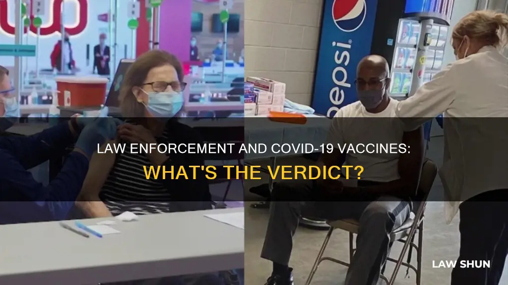 can law enforcement get the covid vaccine