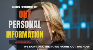 Law Enforcement and Personal Information: What's Allowed?