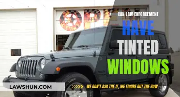 Law Enforcement Tinted Windows: Legal or Not?