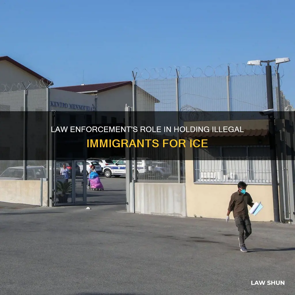 can law enforcement hold an illegal immigrant for ice