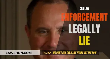 Law Enforcement and Lying: When is it Legal?