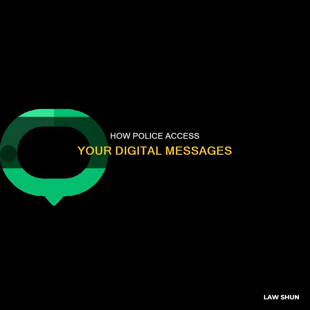 can law enforcement obtain electronically stored messages