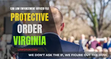 Protective Orders: Can Law Enforcement File in Virginia?