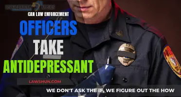 Antidepressants and Law Enforcement: What's the Policy?
