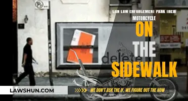 Motorcycle Parking: Sidewalk Rights and Law Enforcement