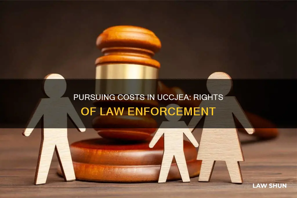 can law enforcement pursue costs in uccjea