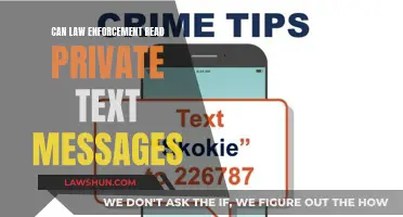 Law Enforcement and Private Text Messages: What's the Deal?