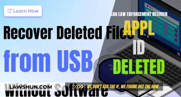 Law Enforcement's Power: Recovering Apple IDs