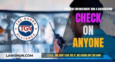 Background Checks: Who Can Police Investigate?