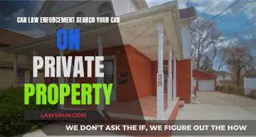 Car Searches: Can Police Do It On Private Property?