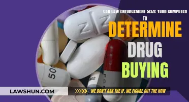 Law Enforcement Seizure: Drug Buying Evidence on Computers?