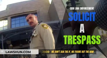 The Thin Blue Line: Can Cops Commit Trespass?