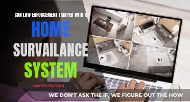 Home Surveillance Tampering: Can Police Interfere?