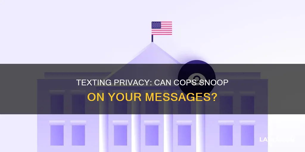 can law enforcement tell when you are texting