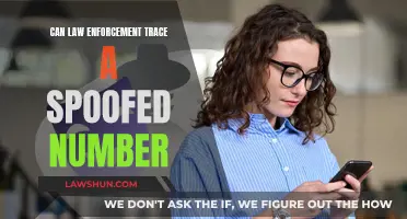 Spoofed Numbers: Traceable by Law Enforcement?