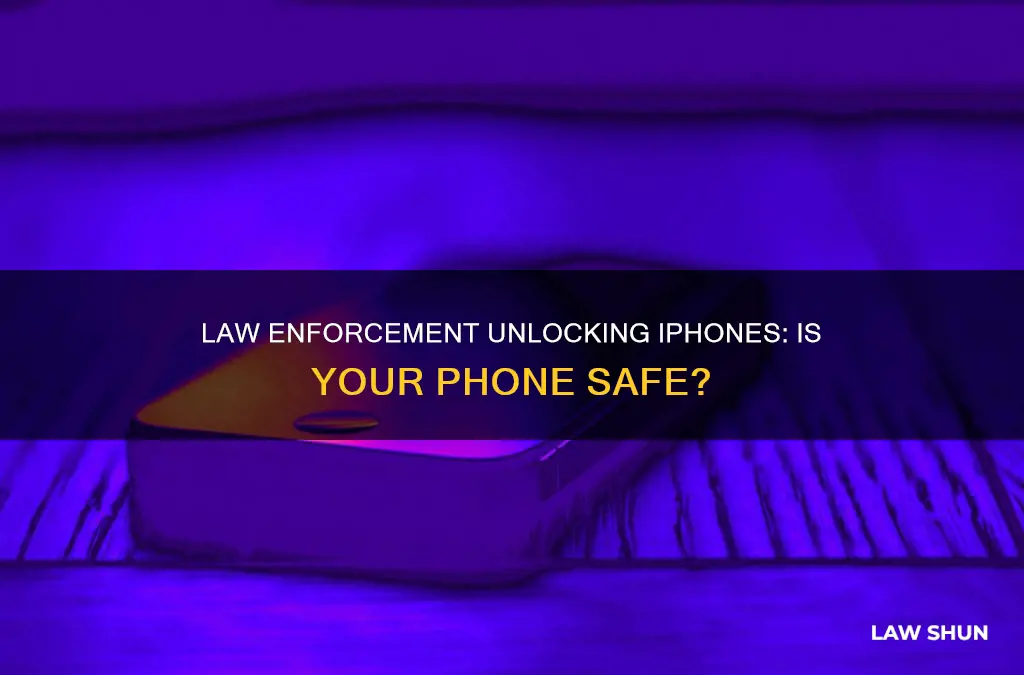 can law enforcement unlock iphone