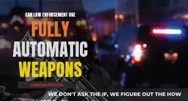 Law Enforcement's Use of Fully Automatic Weapons: Explained