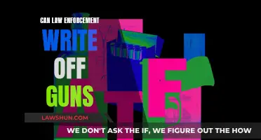 Law Enforcement's Gun Write-Offs: What's Allowed?