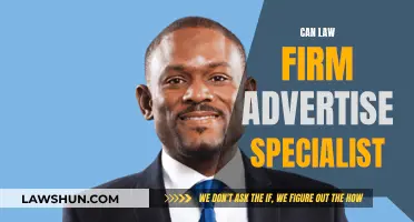 Law Firm Advertising: Specialists and Their Limits