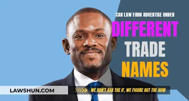 Law Firm Trade Name Advertising: What's Allowed?